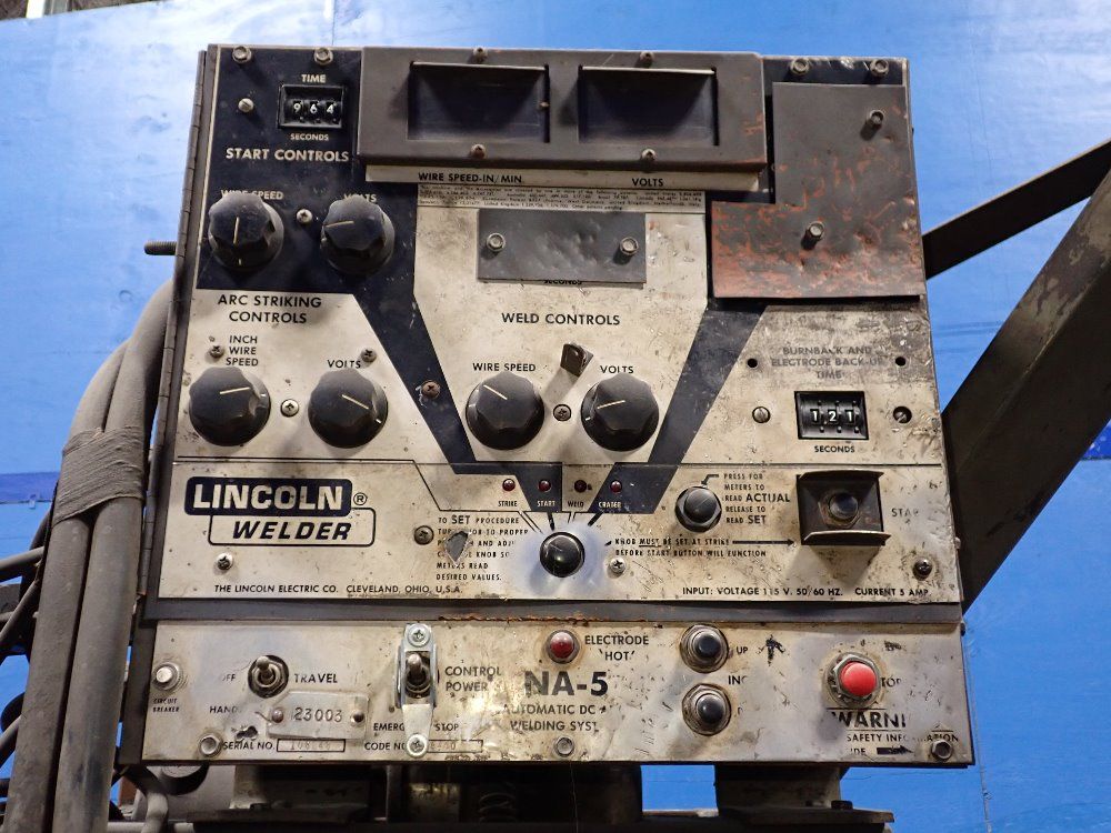 Lincoln Electric Seam Welder - A-5