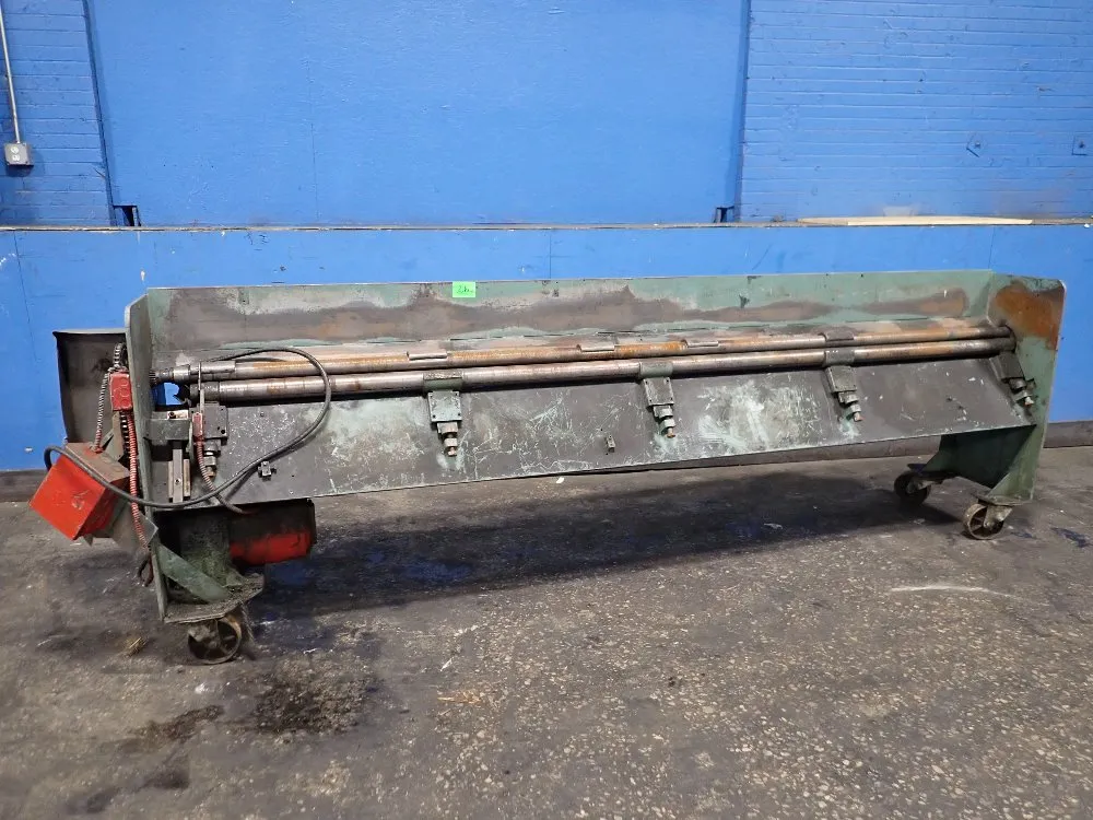 P&j Machine 124" Plate Bending Roll