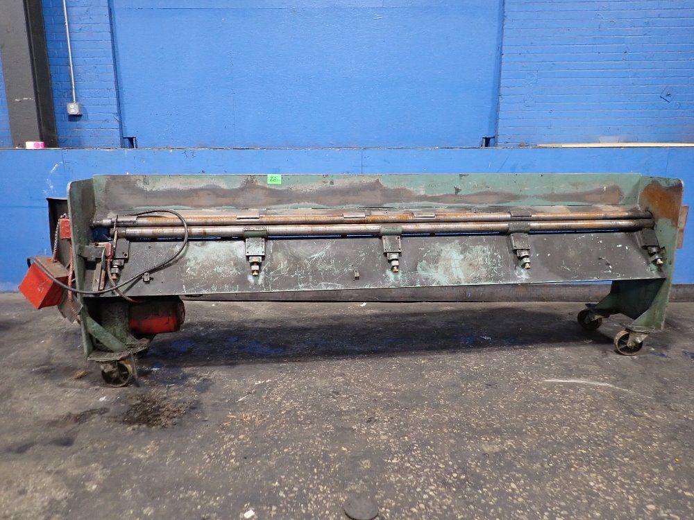 P&j Machine 124" Plate Bending Roll