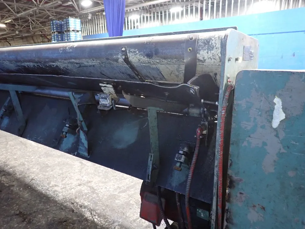 P&j Machine 124" Plate Bending Roll