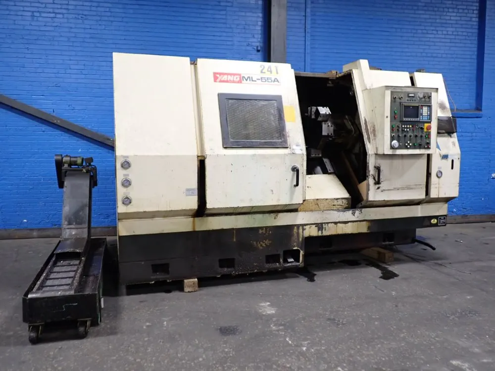 Yang Iron Works Cnc Lathe - Ml-55a