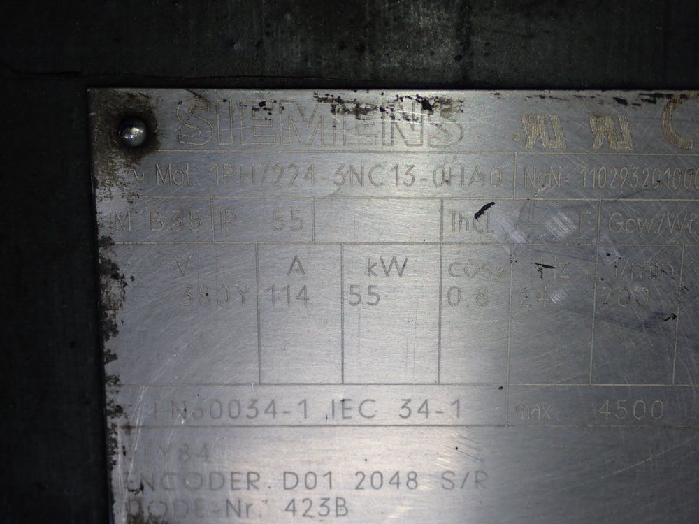 Siemens Servo Motor - 1ph7224-3nc13-0ha0