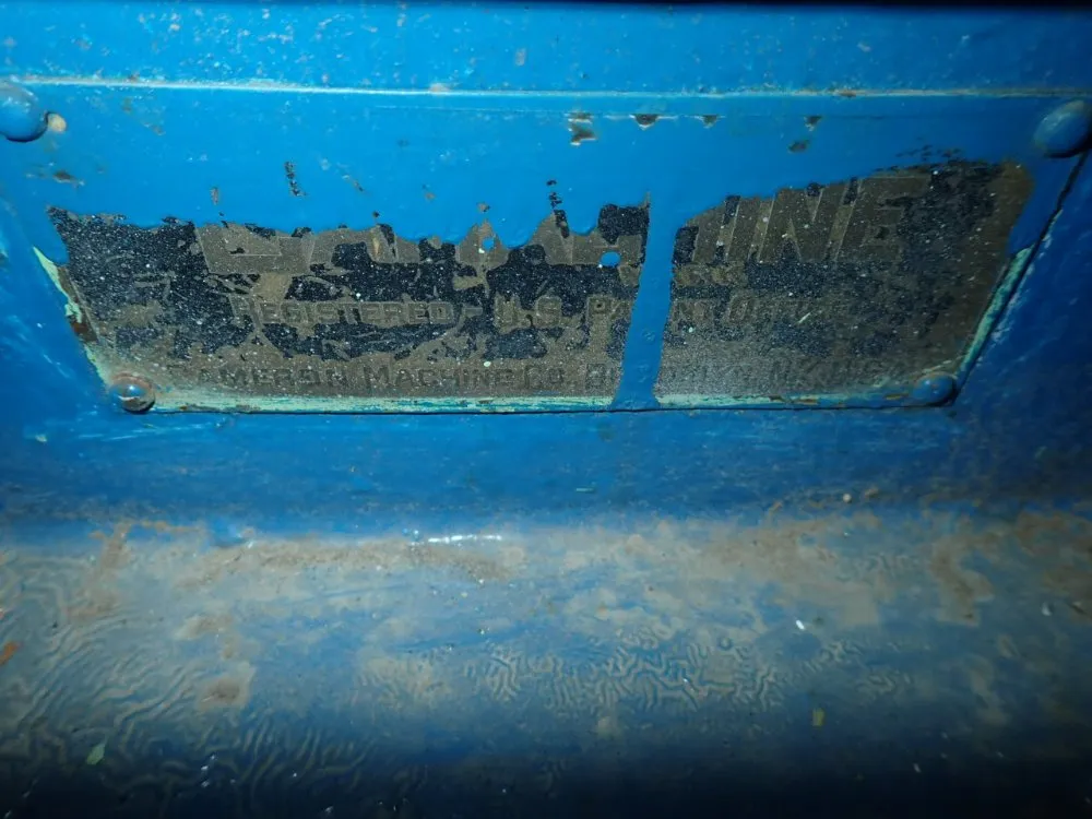 Cameron Machine Co. 54" Plate Roller - Ji055