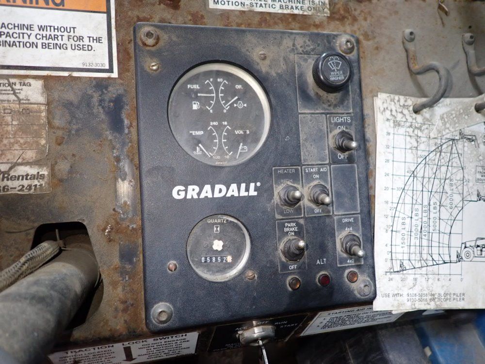 Gradall 6000 Lbs Telehandler - 534d-6