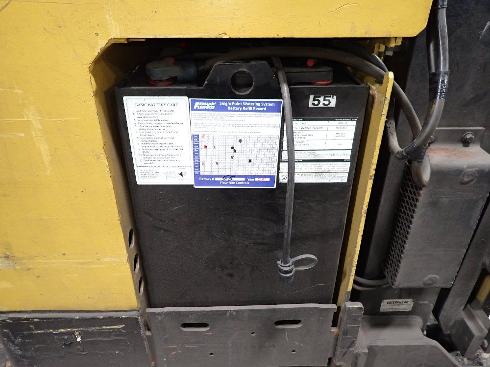 Caterpillar 4500 Lbs Electric Stand Up Forklift - Nrr45