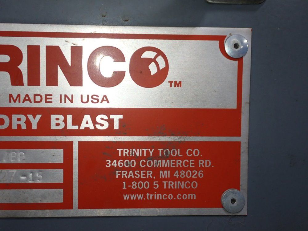 Trinco 40" X 39" X 31" Blast Cabinet - 40x40sl/slbp