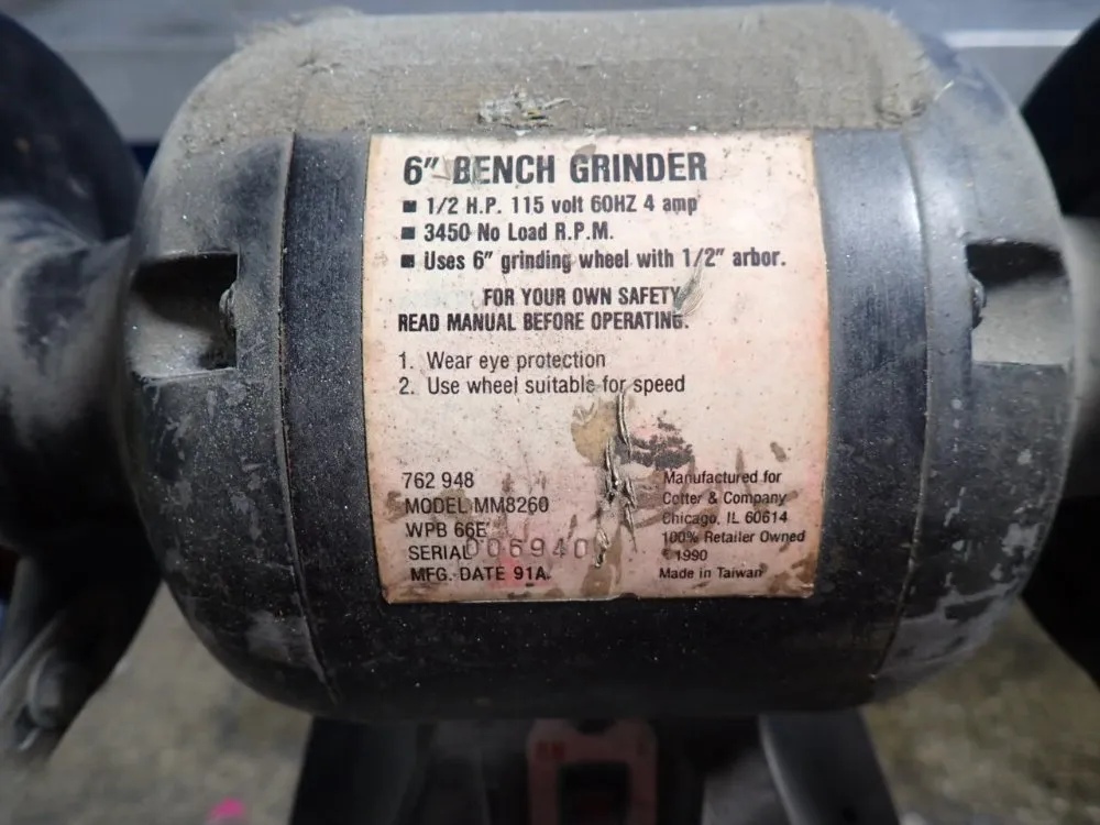 6" Bench Grinder - Mm8260