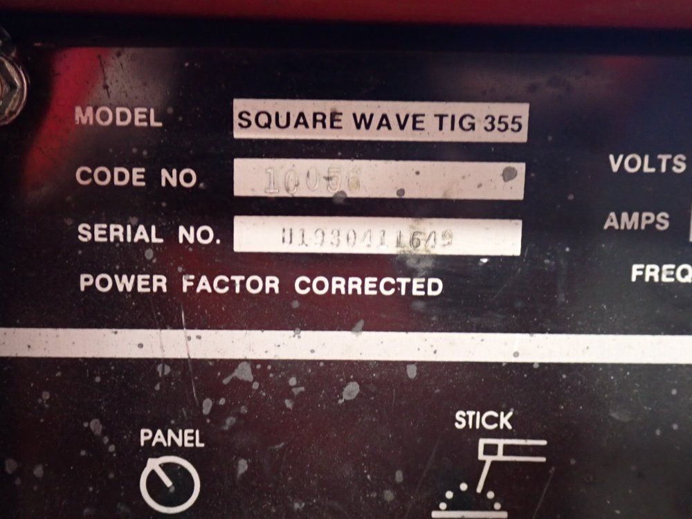 Lincoln Electric 350a Welder - Square Wave Tig-355