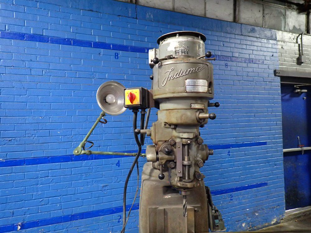 Induma 42" X 9" Vertical Mill