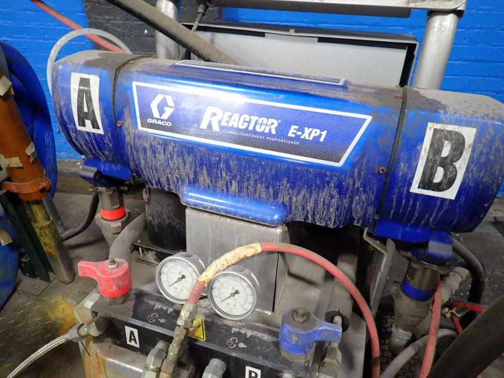 Graco Spray Foam Proportioner With Attachments - E-xp1