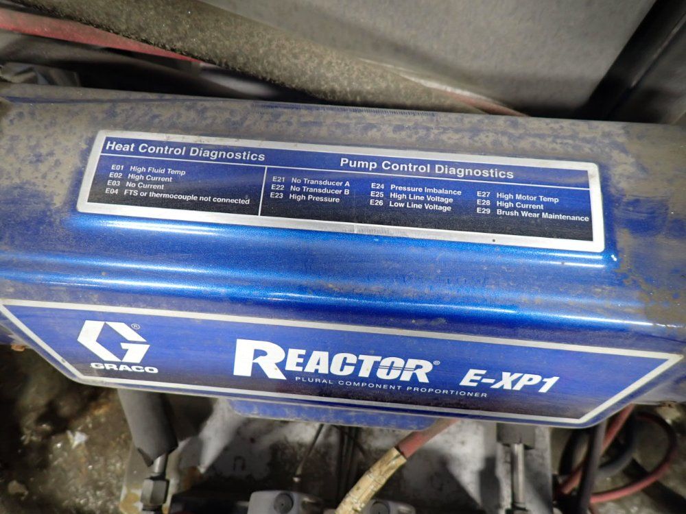 Graco Spray Foam Proportioner With Attachments - E-xp1