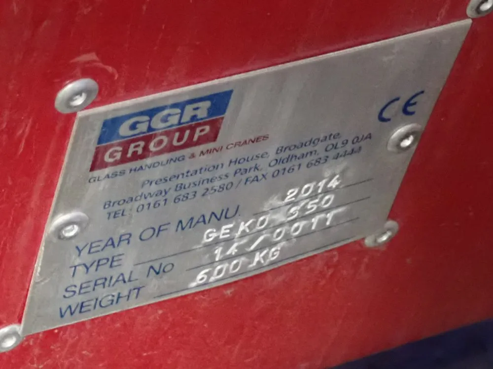 Ggr Group Vacuum Lift - Geko 350