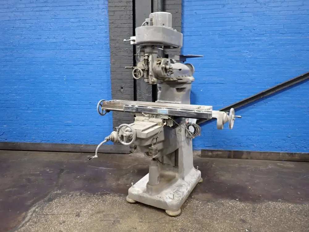 Index Machine & Tool 9" X 46 1/2" Vertical Mill