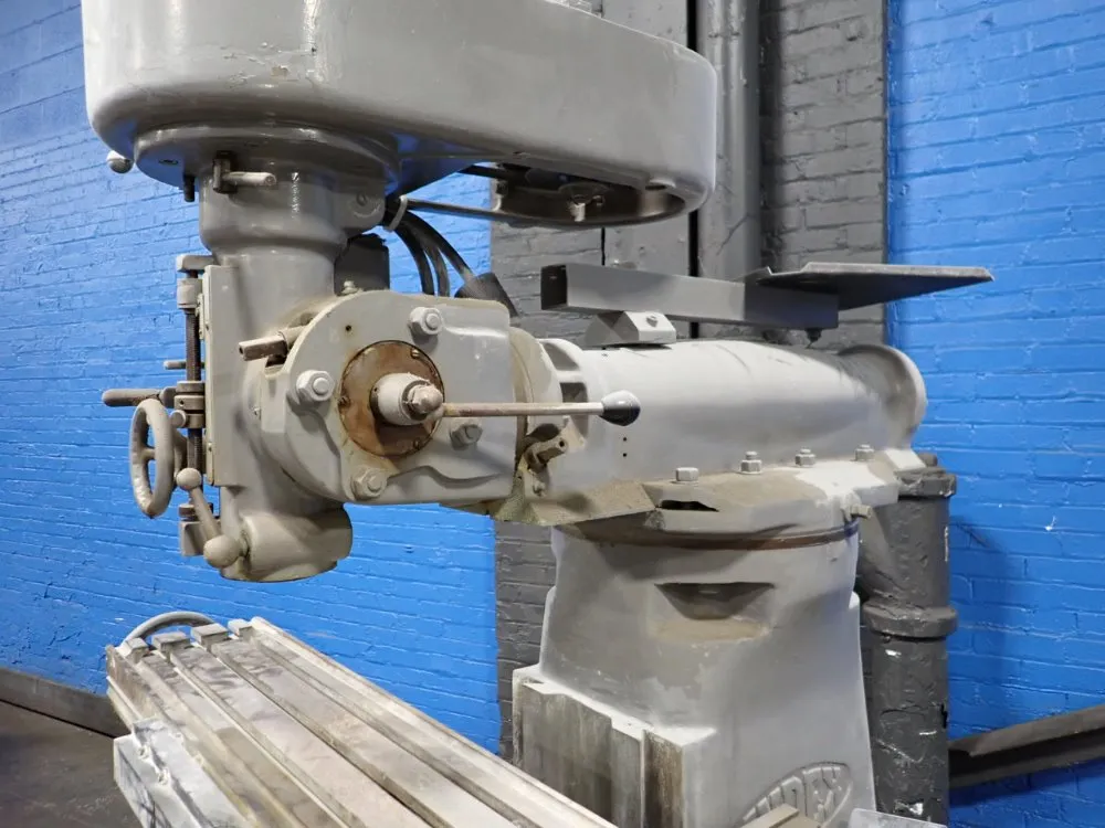 Index Machine & Tool 9" X 46 1/2" Vertical Mill