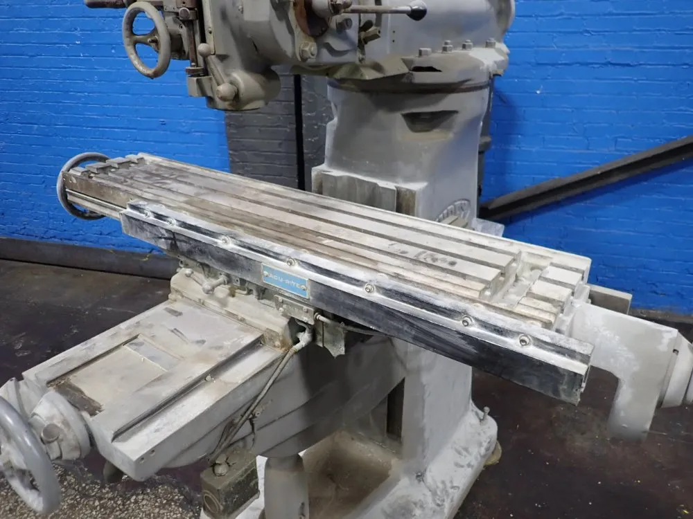 Index Machine & Tool 9" X 46 1/2" Vertical Mill