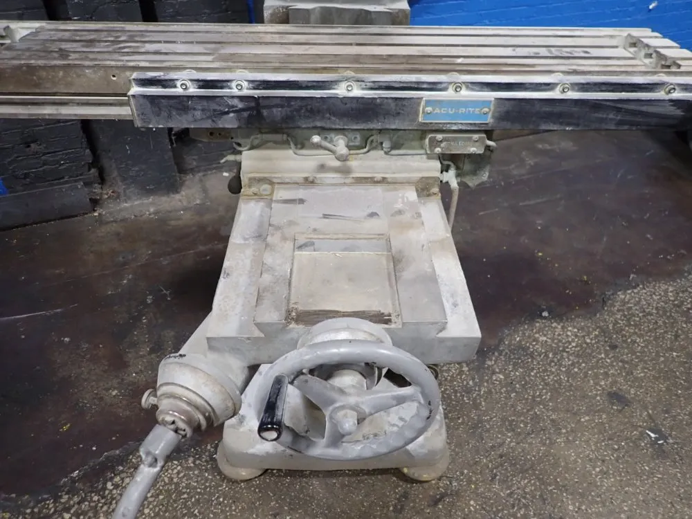 Index Machine & Tool 9" X 46 1/2" Vertical Mill