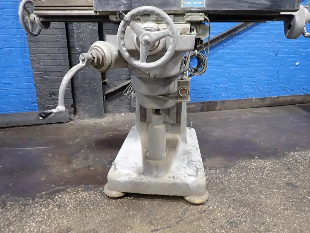 Index Machine & Tool 9" X 46 1/2" Vertical Mill