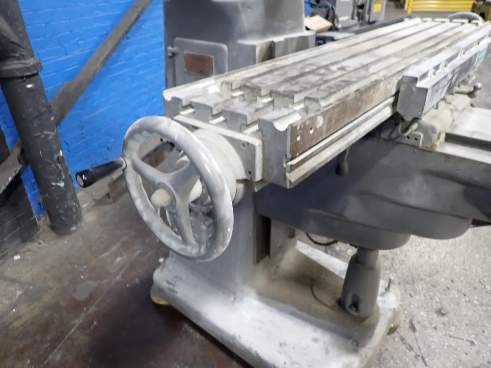 Index Machine & Tool 9" X 46 1/2" Vertical Mill