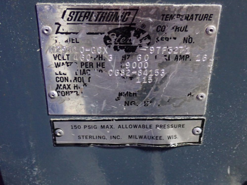 Sterling Electric 5 Hp Temperature Control Unit - M2b2010 Hx