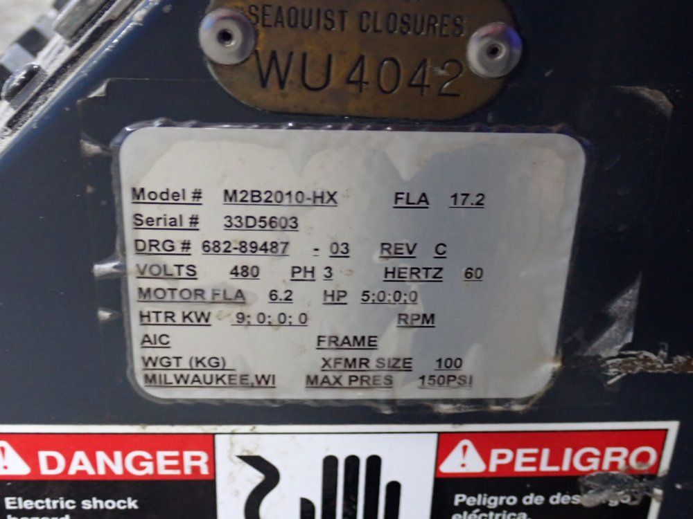 Sterling Electric 5 Hp Temperature Control Unit - M2b2010 Hx