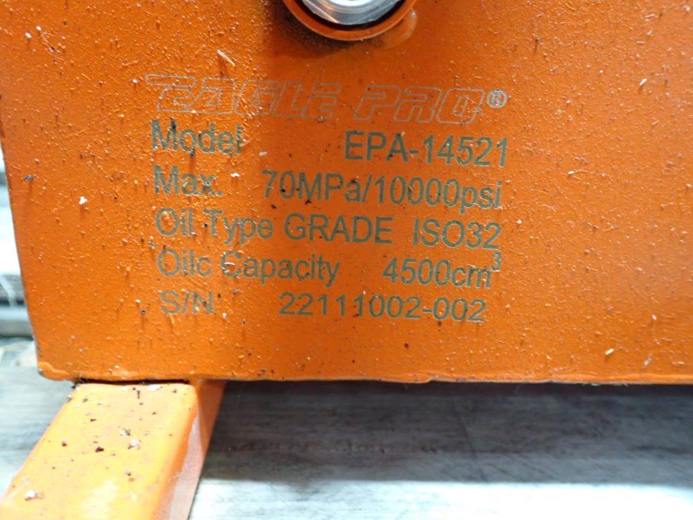 Eagle Pro 10,000 Psi Hydraulic Hand Pump - Epa-14521 / Esx-1508t