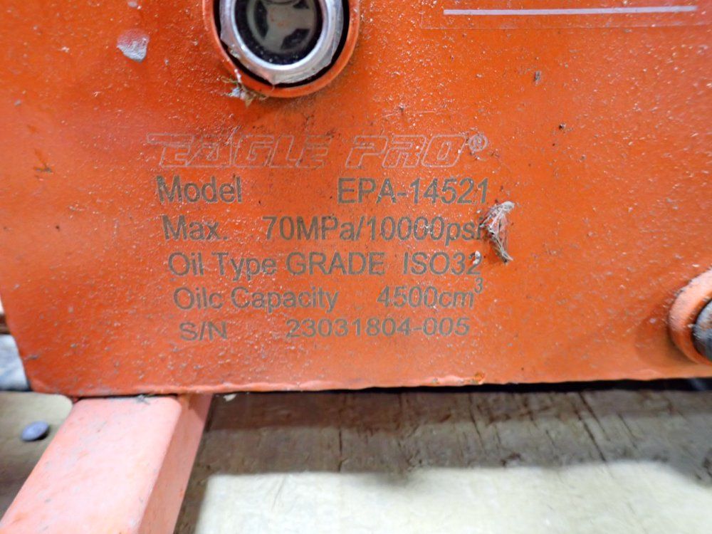 Eagle Pro 10,000 Psi Hydraulic Hand Pump - Epa-14521 / Esx-1508t