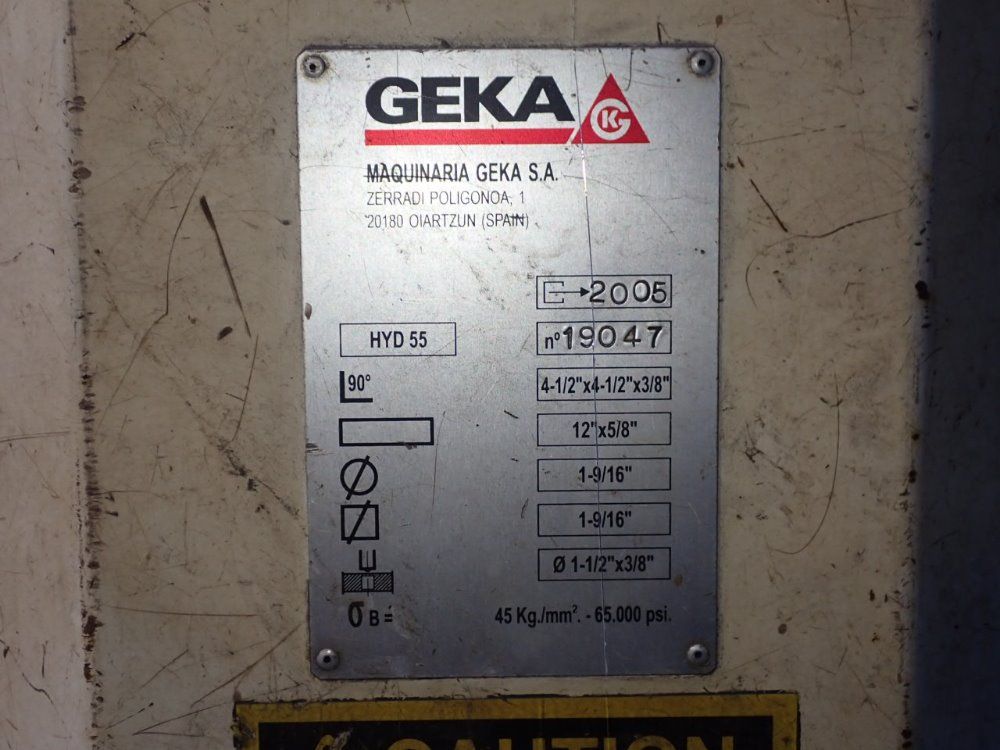 Geka Ironworker - Hyd55