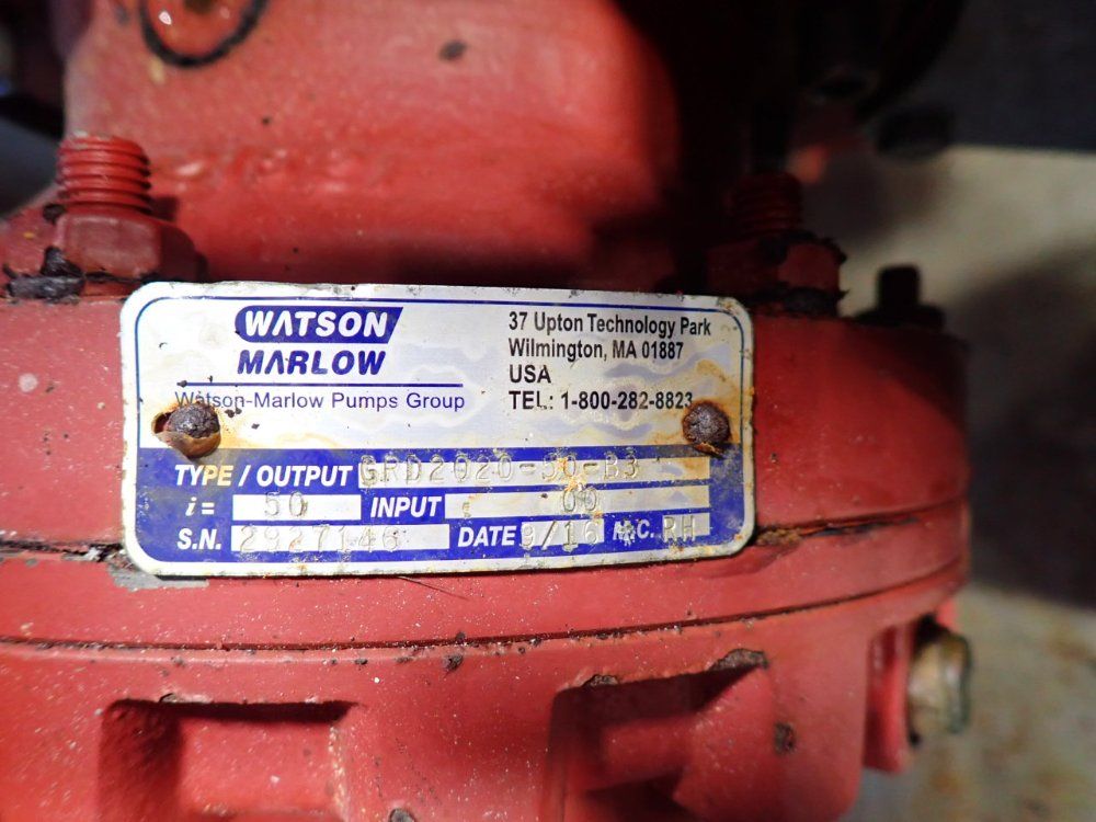 Waston Marlow Hose Pump - Bredel 50
