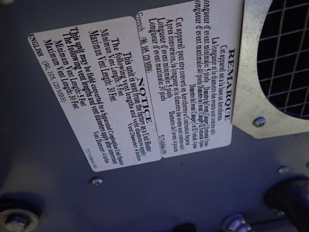 Dayton Unit Heater