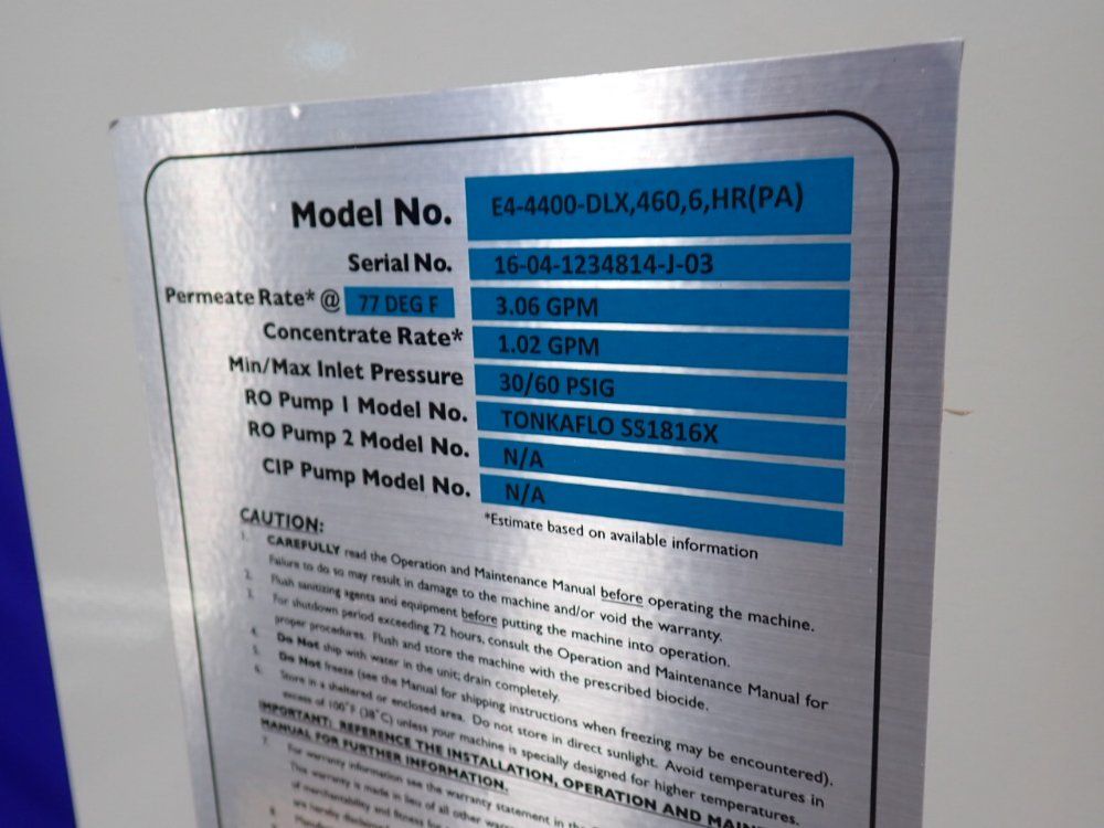Ge Water Purification System