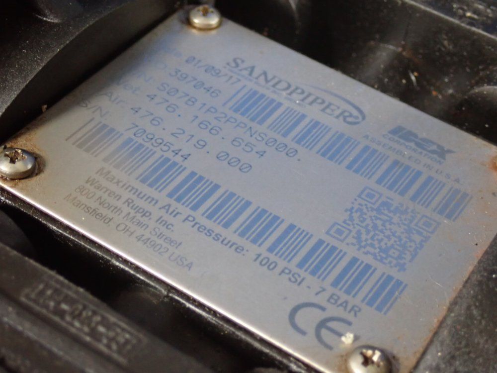 Sandpiper Diaphragm Pump - So7b1p2ppns000