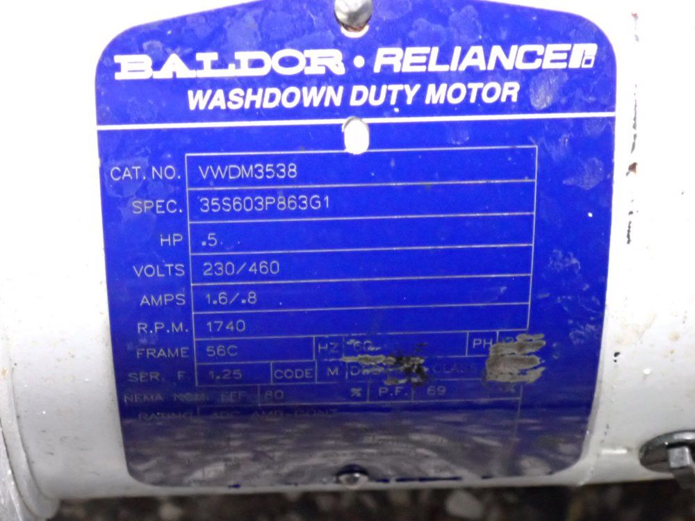 Nord 0.5 Hp Gear Drive - 372.1f N56c