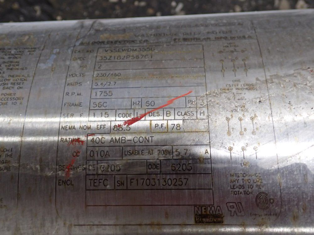 Winsmith 2 Hp Gear Reducer - Msfs