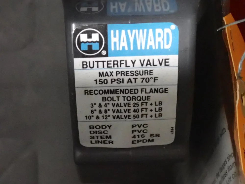 Hayward 3" Butterfly Valve