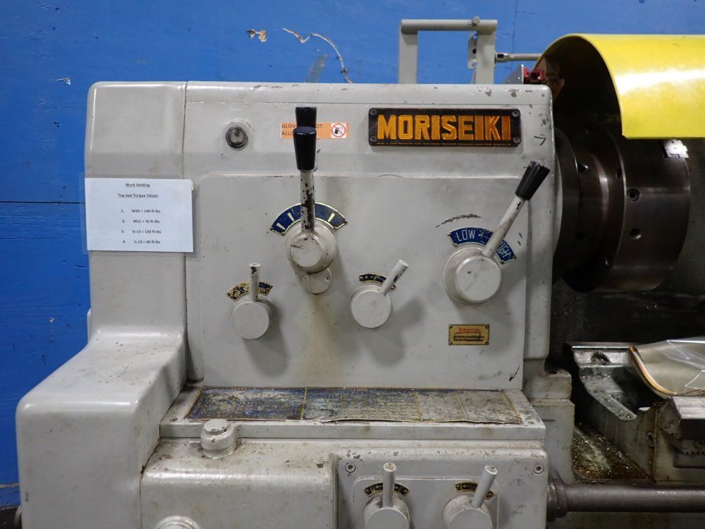 Mori Seiki 24"/27" X 40" Gap Bed Lathe