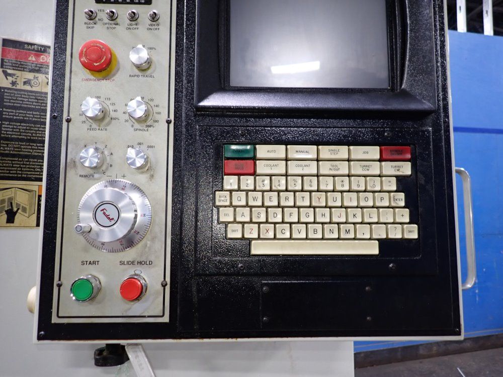 Fadal 20" X 48" Cnc Vmc - 917-1 / Vmc4020a