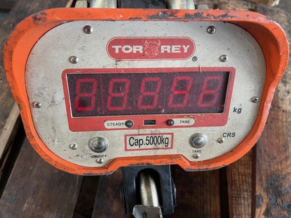 Torrey 5000 Kg Crane Scale - Crs-5000