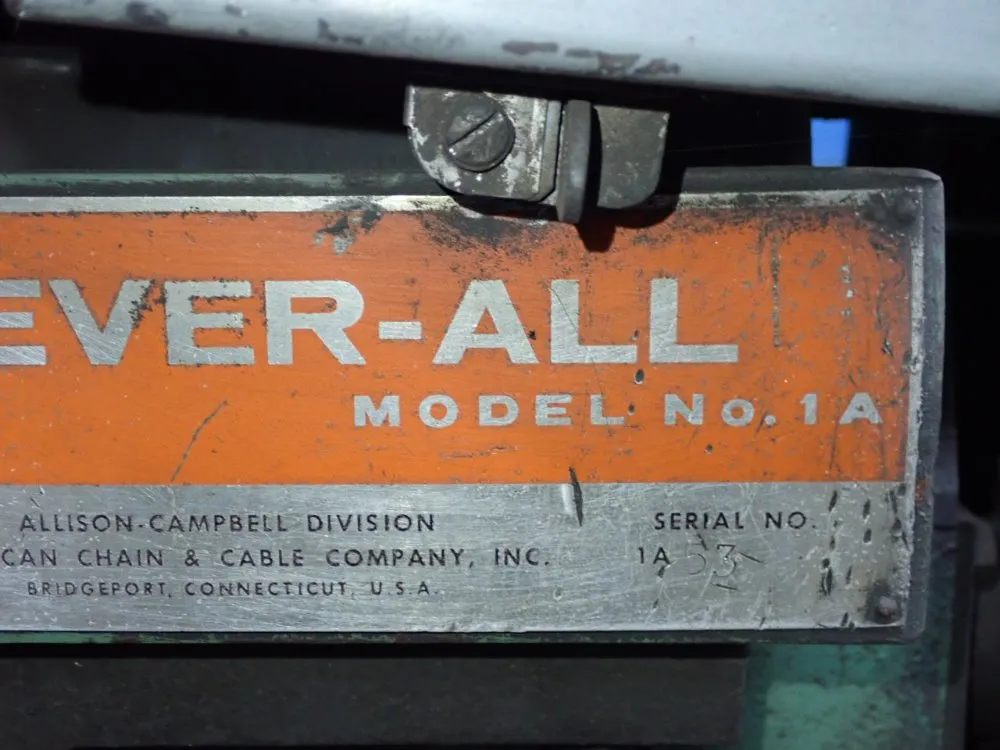 Sever-all 12" Chop Saw - 1a