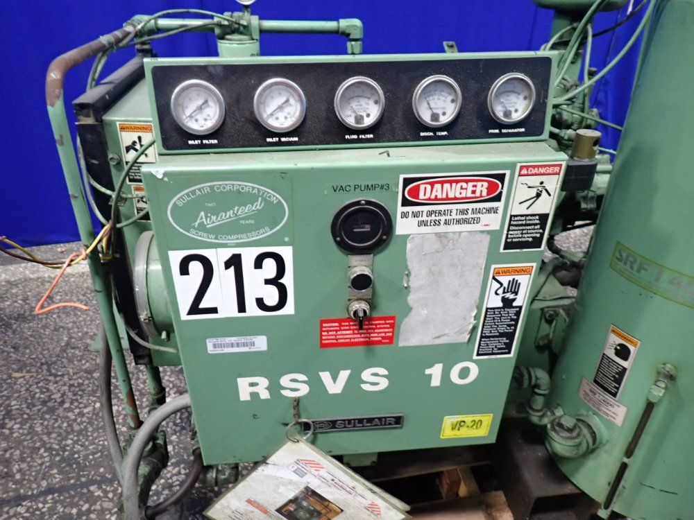 Sulbir Vacuum Pump - Rsv5110-15a Ac