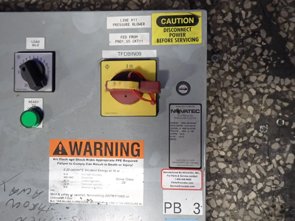 Novatec Pressure Blower Enclosure - Ppd-40-m002