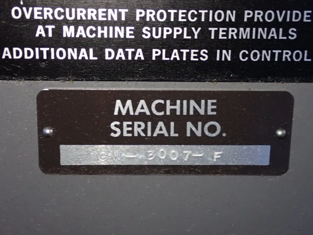 Hardinge Cnc Lathe - Chncii+