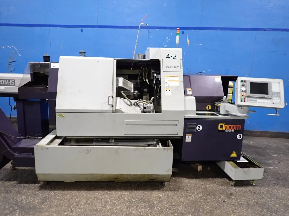 Citizen Cnc Lathe - Cincom M20