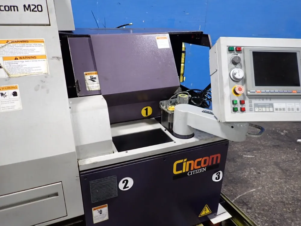 Citizen Cnc Lathe - Cincom M20