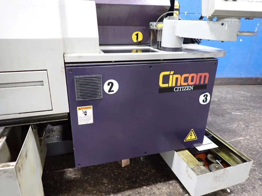 Citizen Cnc Lathe - Cincom M20