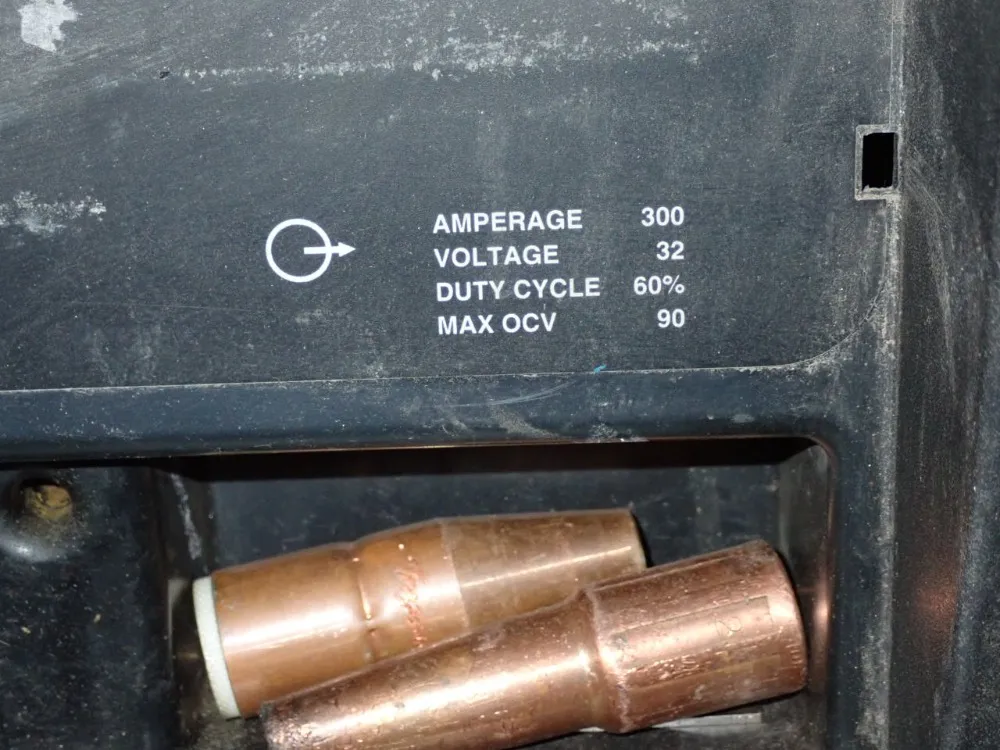 Miller 300 Amp Welder - Millermatic 350p