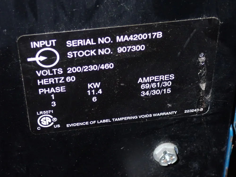 Miller 300 Amp Welder - Millermatic 350p