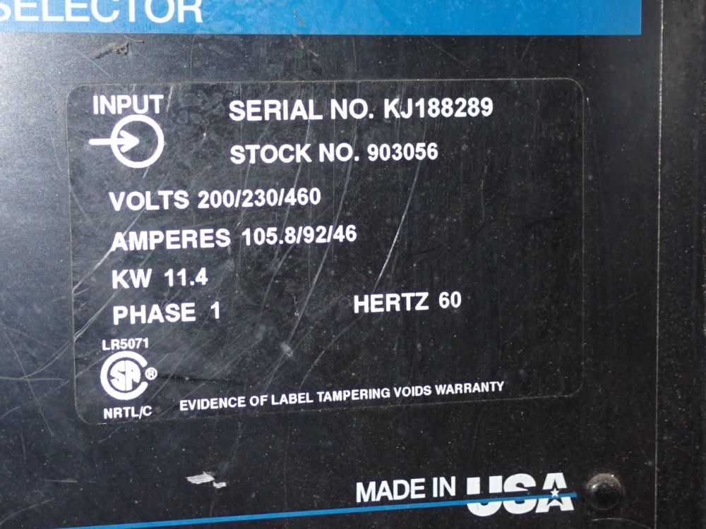 Miller 250 Amp Welder - Syncrowave 250