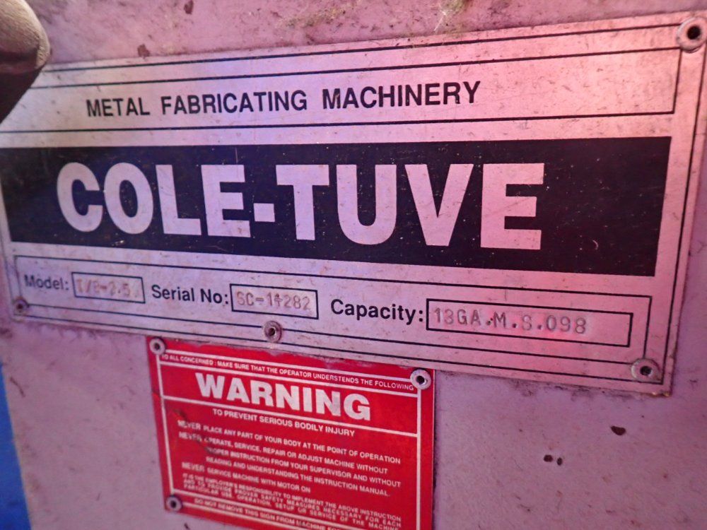 Cole-tuve 13 Gal Beader - T/b-2.5