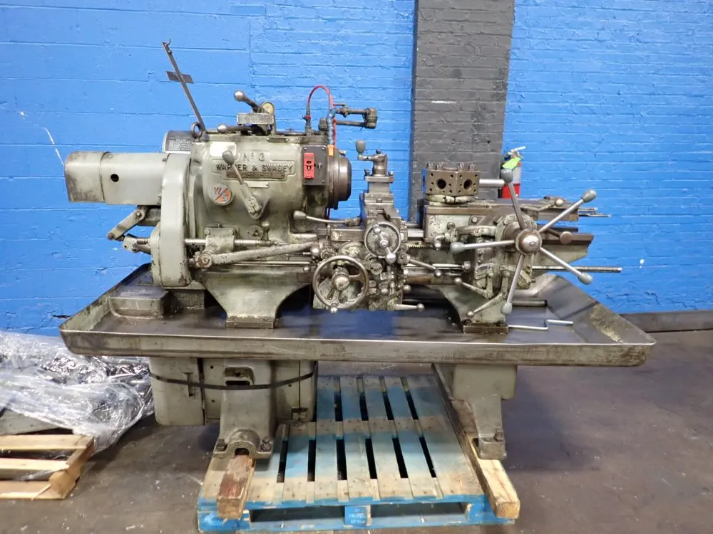 Warner & Swasey 21" Turret Lathe - No.3 / M-1200