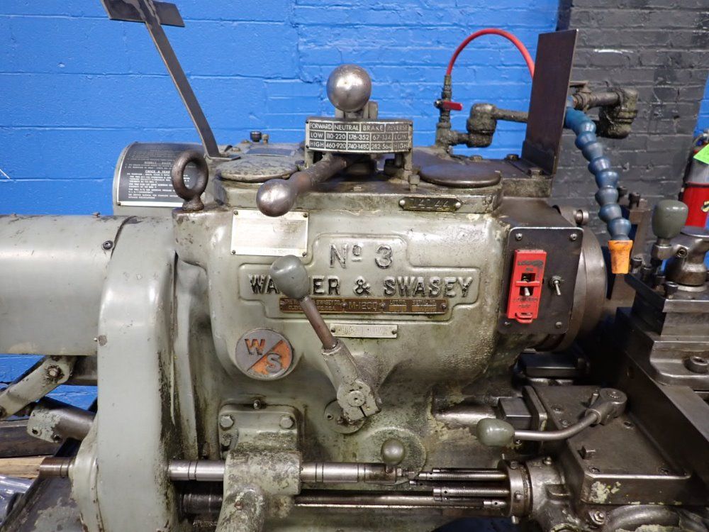 Warner & Swasey 21" Turret Lathe - No.3 / M-1200